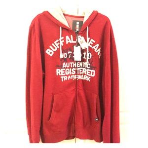 NWT Buffalo Full Zip Hoodie